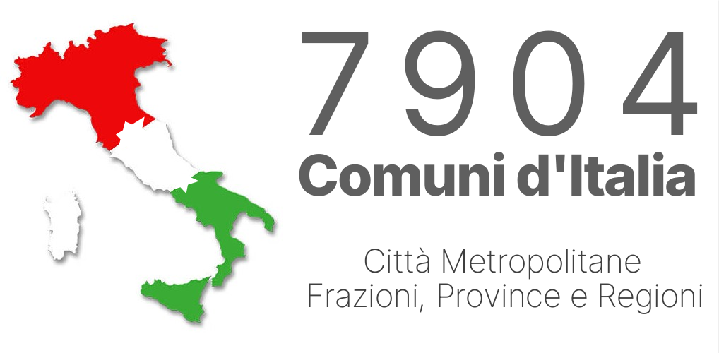 Cerca insormazioni su oltre 7904 comuni italiani